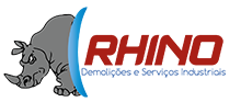 Logotipo Rhino | Demolies e Servios Industriais 